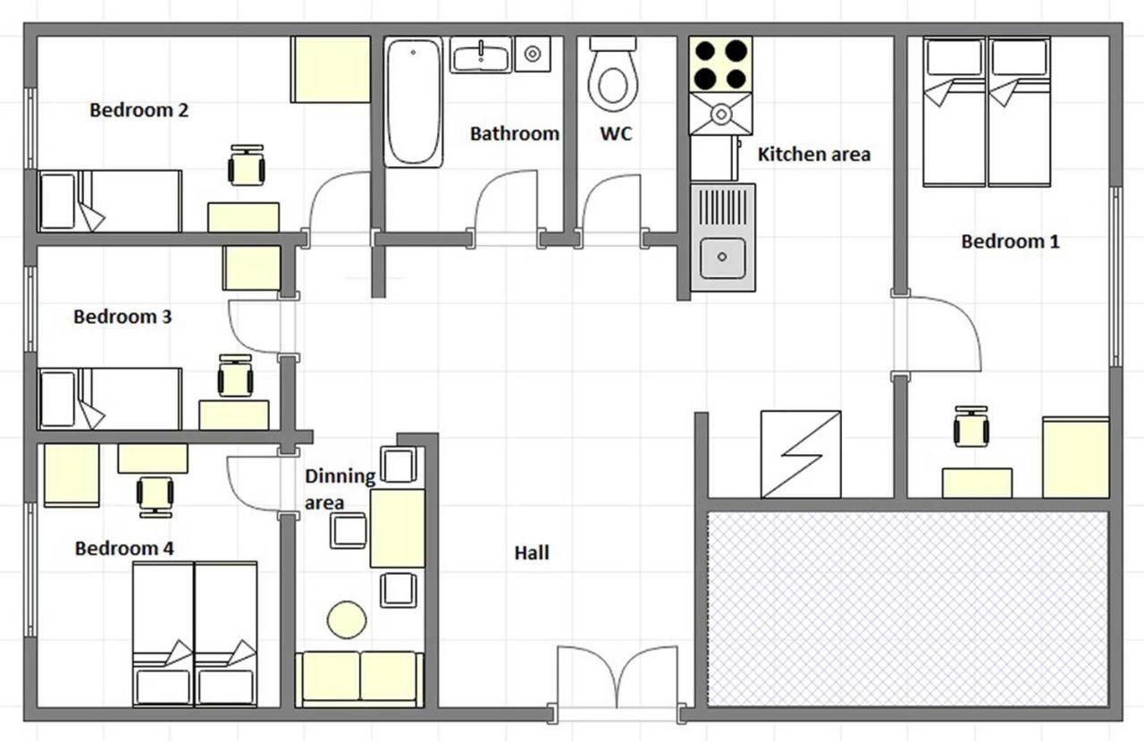 Apartment Na Kozacce 6 Prag Exteriör bild